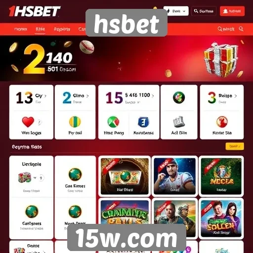 Exploração das funcionalidades do site hsbet